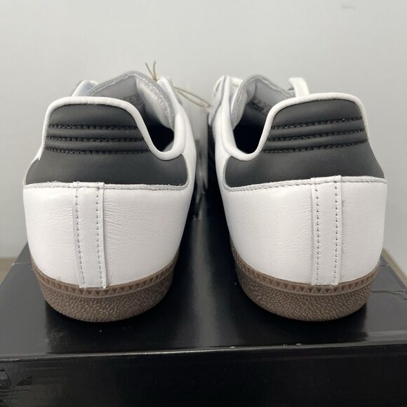 New Adidas Samba ADV Size 11 Us Men’s Sneakers White/Black Gum Style GZ8477 - Picture 6 of 9